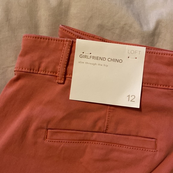NWT Loft Pink Ankle Pant - Picture 2 of 6